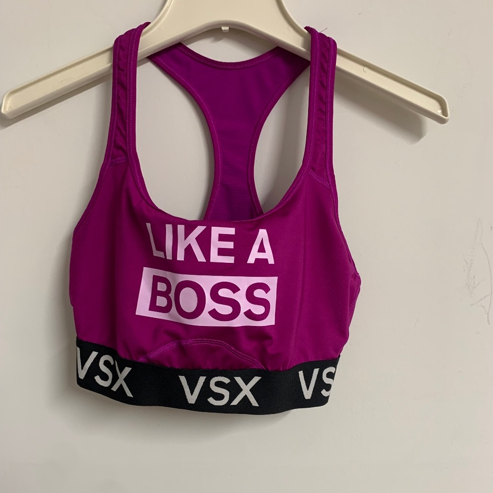 Victoria's Secret "LIKE A BOSS" Sports Bra